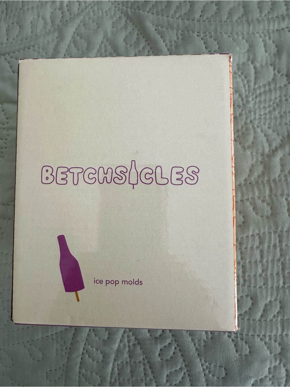 Betchsicles Champagne Ice Pop Molds - New in Box Makes 6